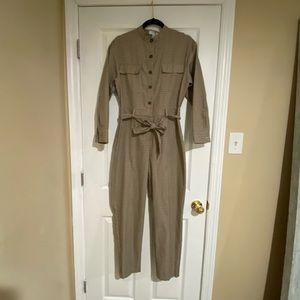 Houndstooth jumpsuit
